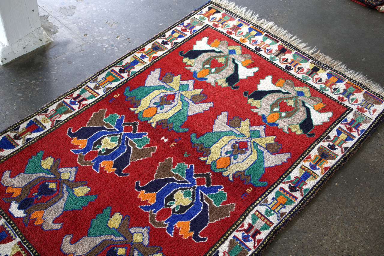 Vintage Persian Gabbeh Rug | 3' 3" x 5' 1" - Rug the Rock - available