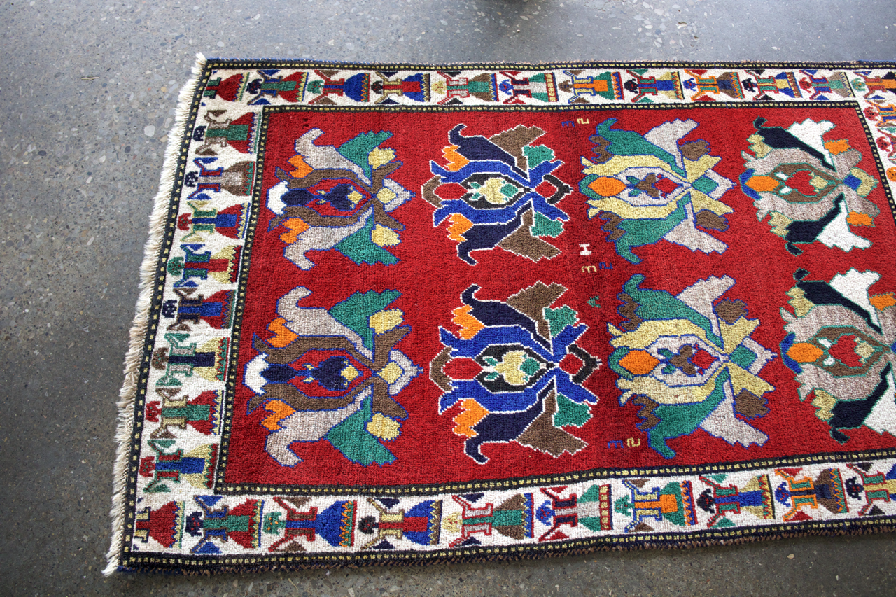 Vintage Persian Gabbeh Rug | 3' 3" x 5' 1" - Rug the Rock - available