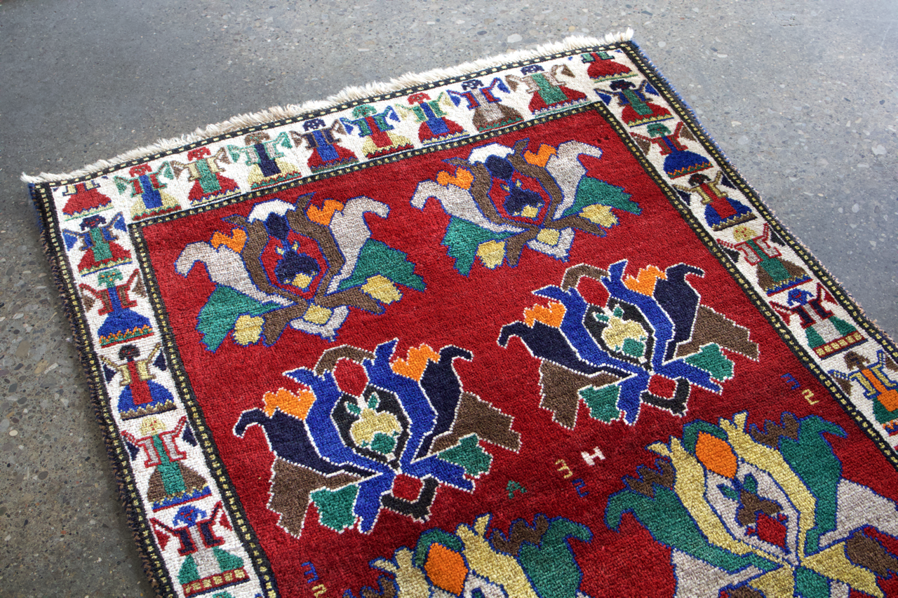 Vintage Persian Gabbeh Rug | 3' 3" x 5' 1" - Rug the Rock - available