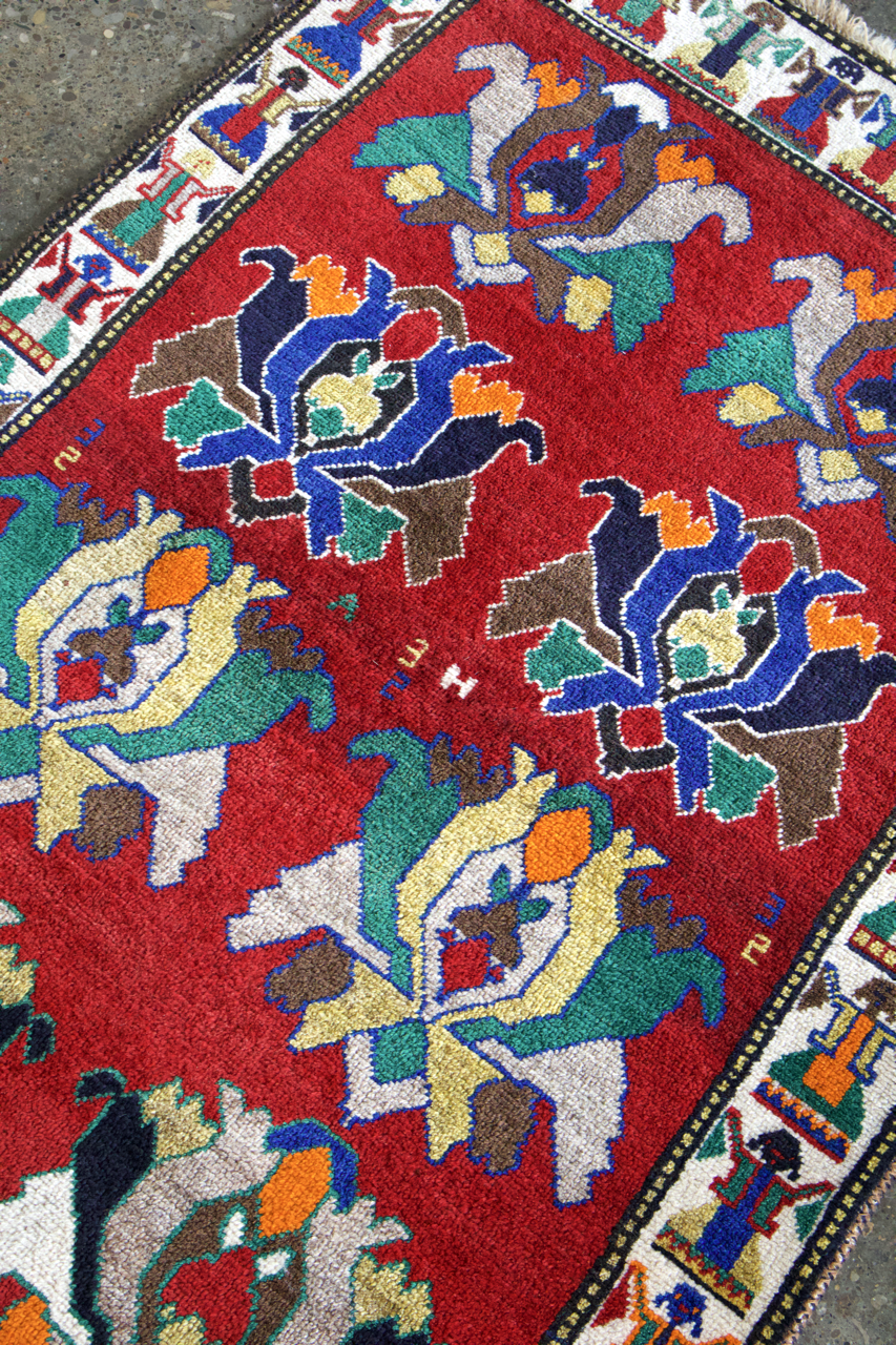 Vintage Persian Gabbeh Rug | 3' 3" x 5' 1" - Rug the Rock - available