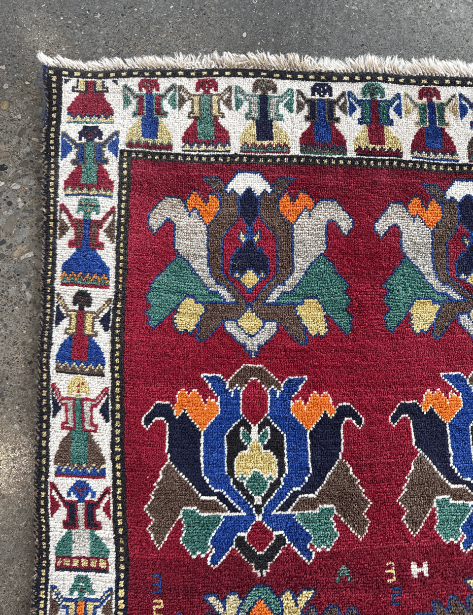 Vintage Persian Gabbeh Rug | 3' 3" x 5' 1" - Rug the Rock - available