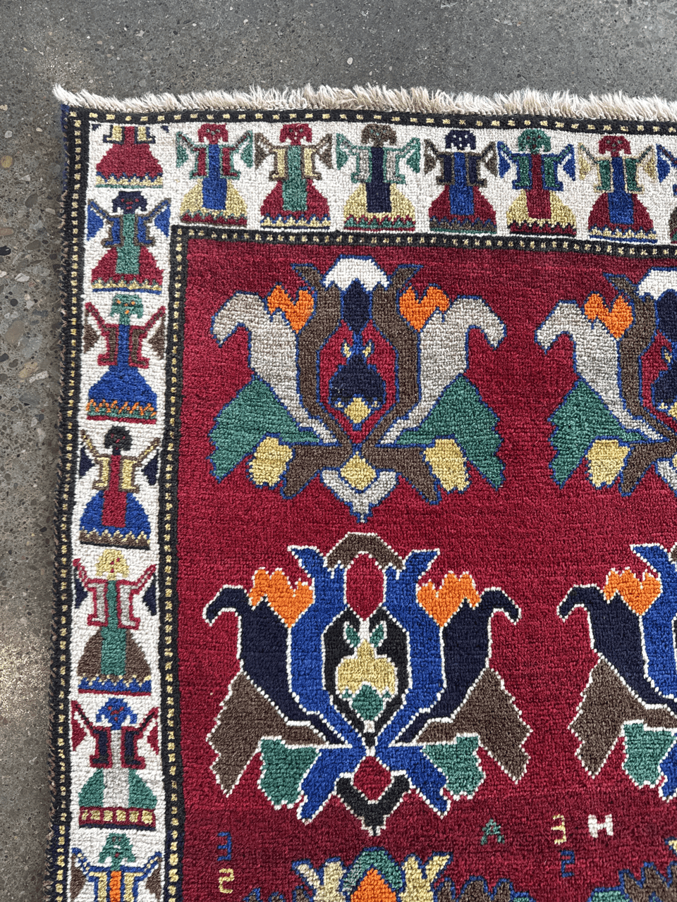 Vintage Persian Gabbeh Rug | 3' 3" x 5' 1" - Rug the Rock - available