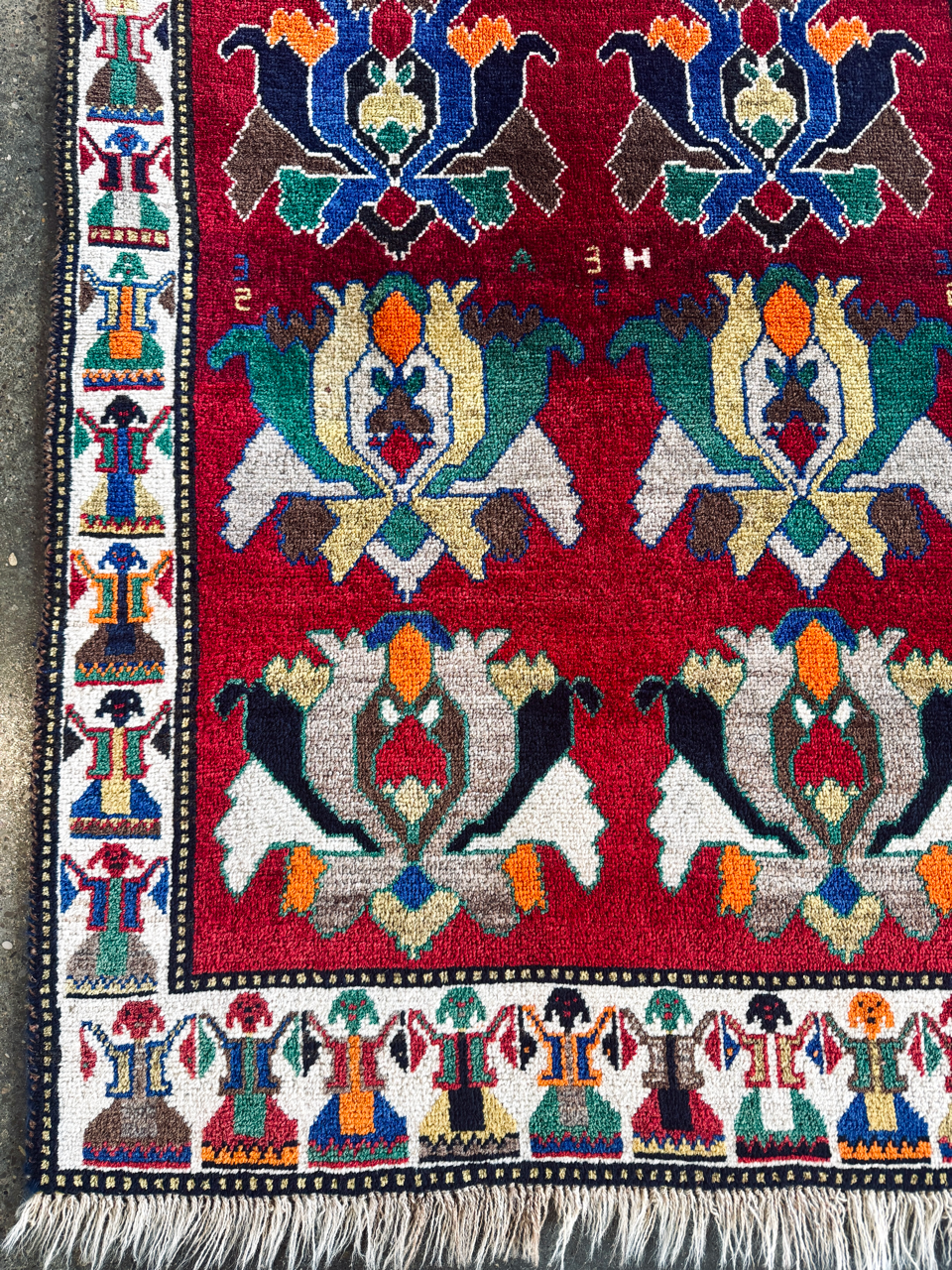 Vintage Persian Gabbeh Rug | 3' 3" x 5' 1" - Rug the Rock - available