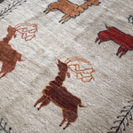 Vintage Persian Gabbeh Rug | 5' 3" x 8' 10" - Rug the Rock - available