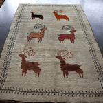 Vintage Persian Gabbeh Rug | 5' 3" x 8' 10" - Rug the Rock - available