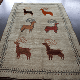 Vintage Persian Gabbeh Rug | 5' 3" x 8' 10" - Rug the Rock - available