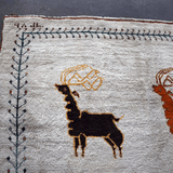 Vintage Persian Gabbeh Rug | 5' 3" x 8' 10" - Rug the Rock - available