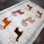 Vintage Persian Gabbeh Rug | 5' 3" x 8' 10" - Rug the Rock - available