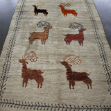 Vintage Persian Gabbeh Rug | 5' 3" x 8' 10" - Rug the Rock - available
