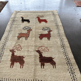 Vintage Persian Gabbeh Rug | 5' 3" x 8' 10" - Rug the Rock - available