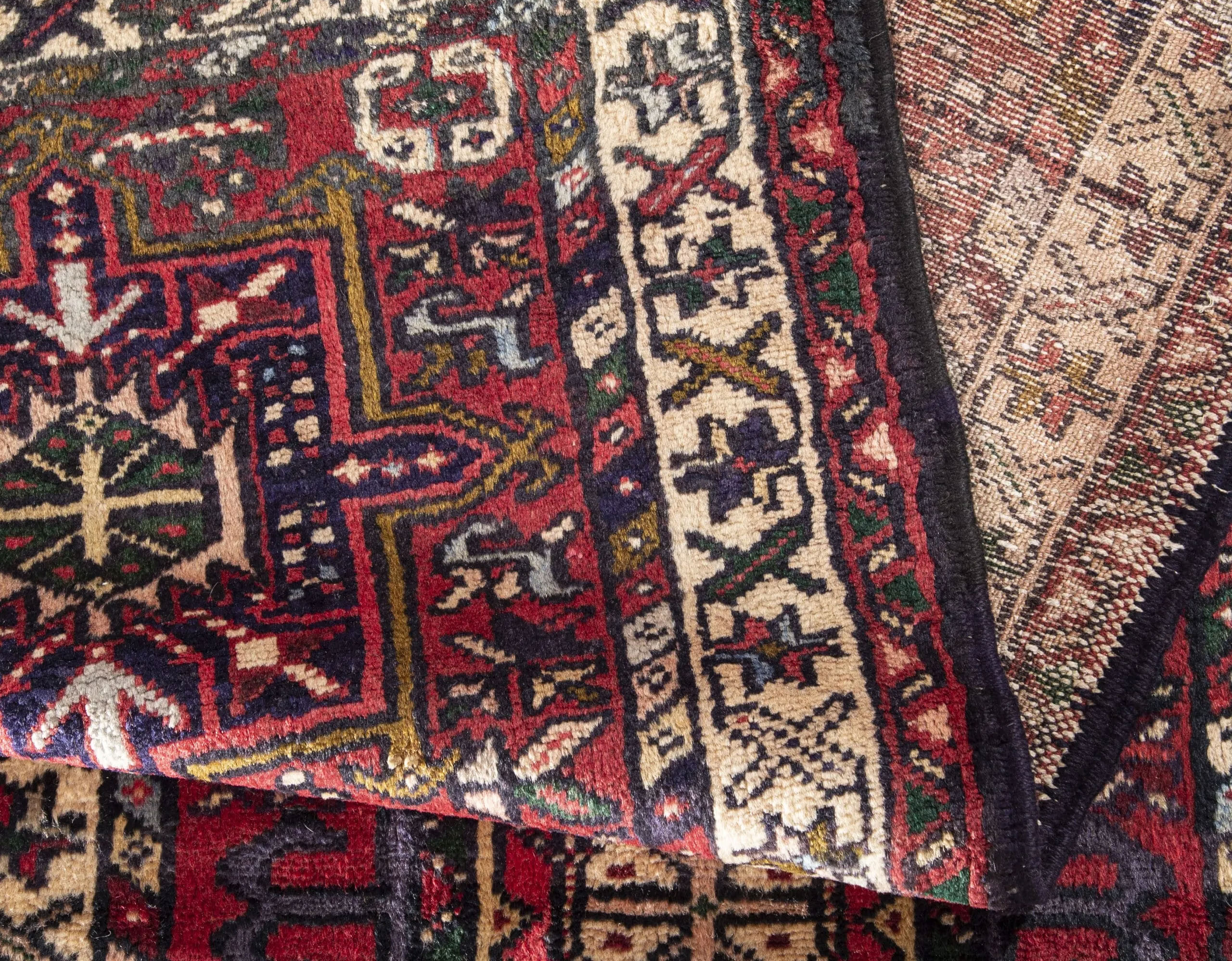 Vintage Qarajeh Runner | 2' 4" x 9' 3" — detail view, gallery 07