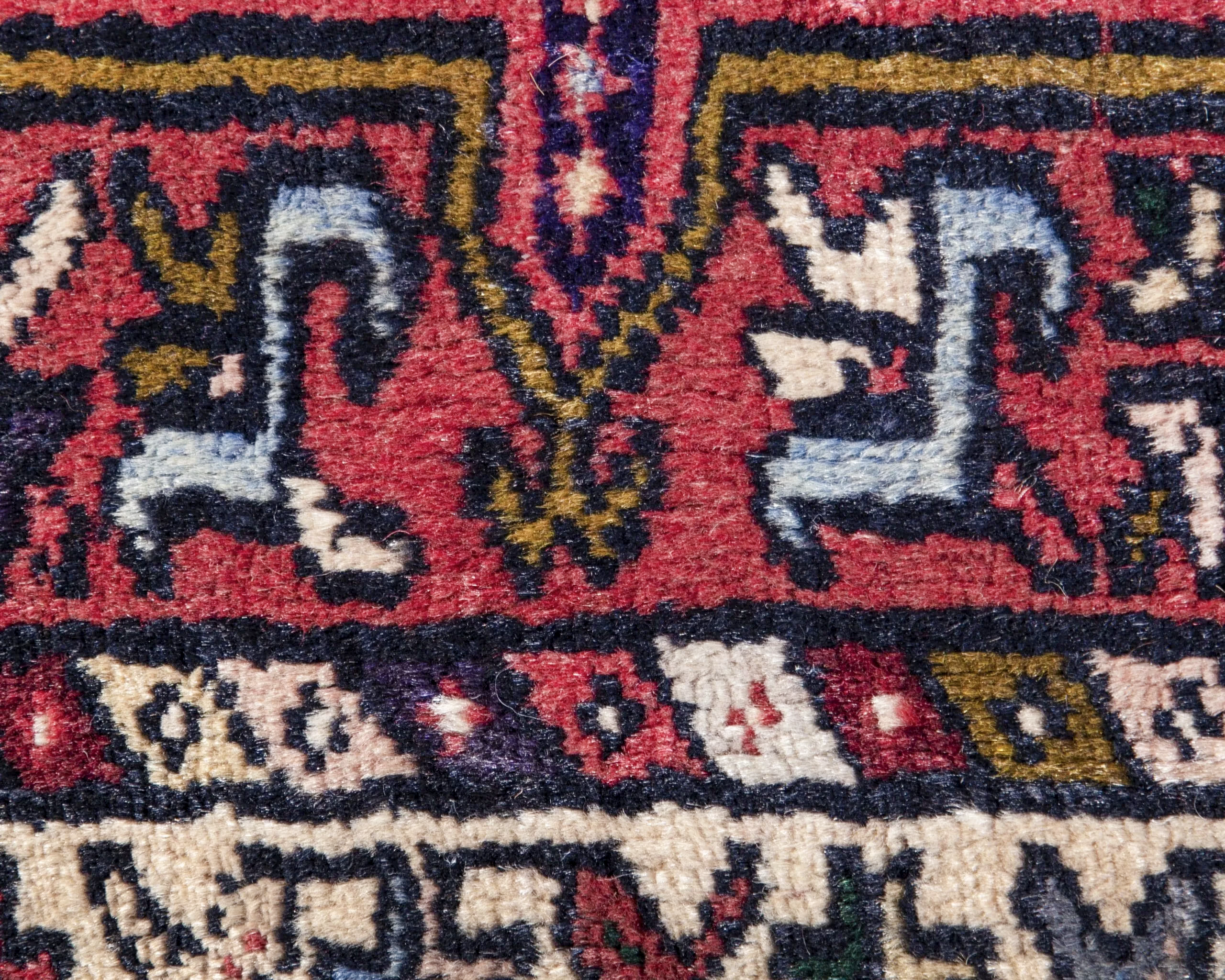 Vintage Qarajeh Runner | 2' 4" x 9' 3" — detail view, gallery 09