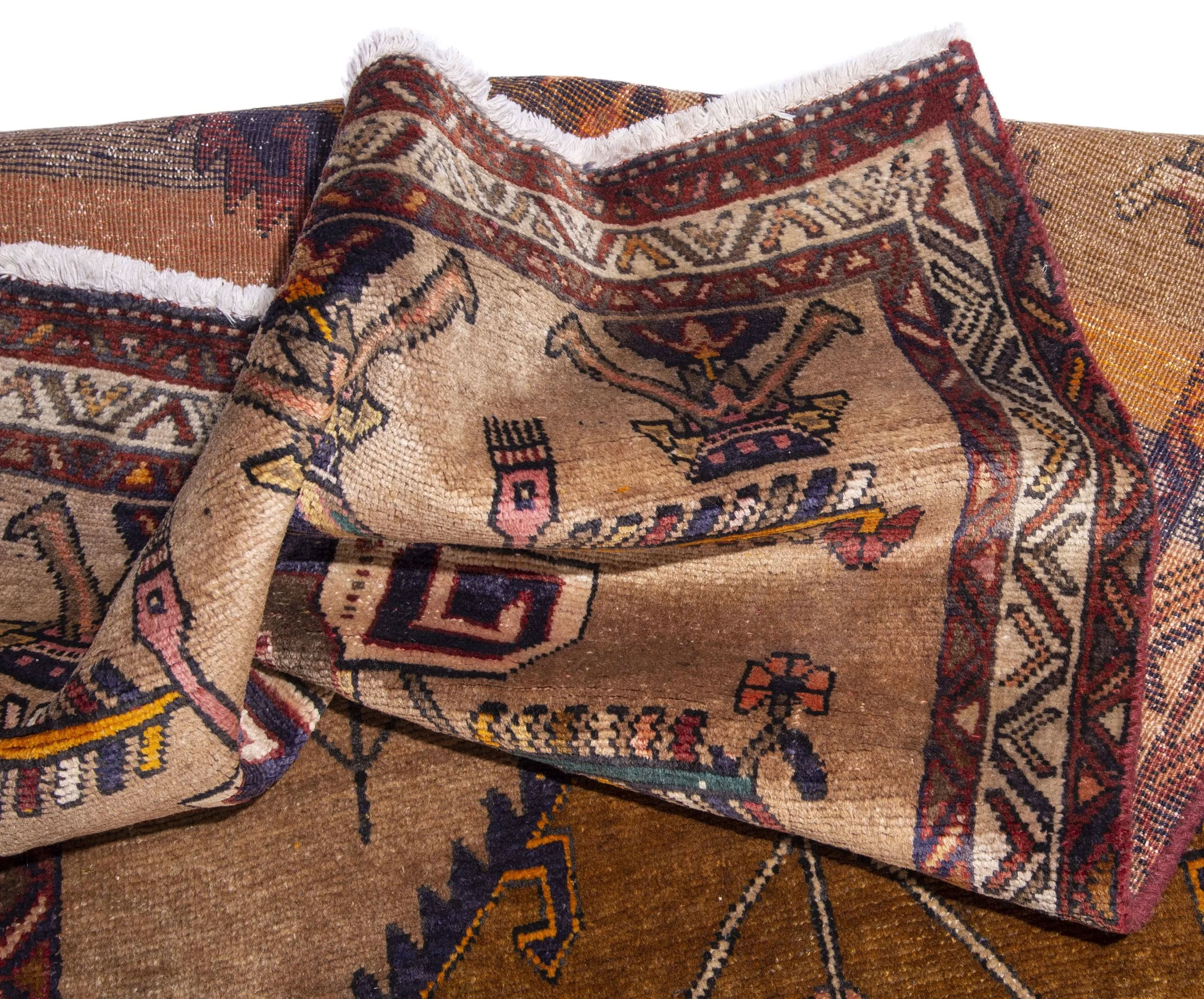 Vintage Sarab Runner | 3' 8" x 12' 10" — detail view, gallery 07