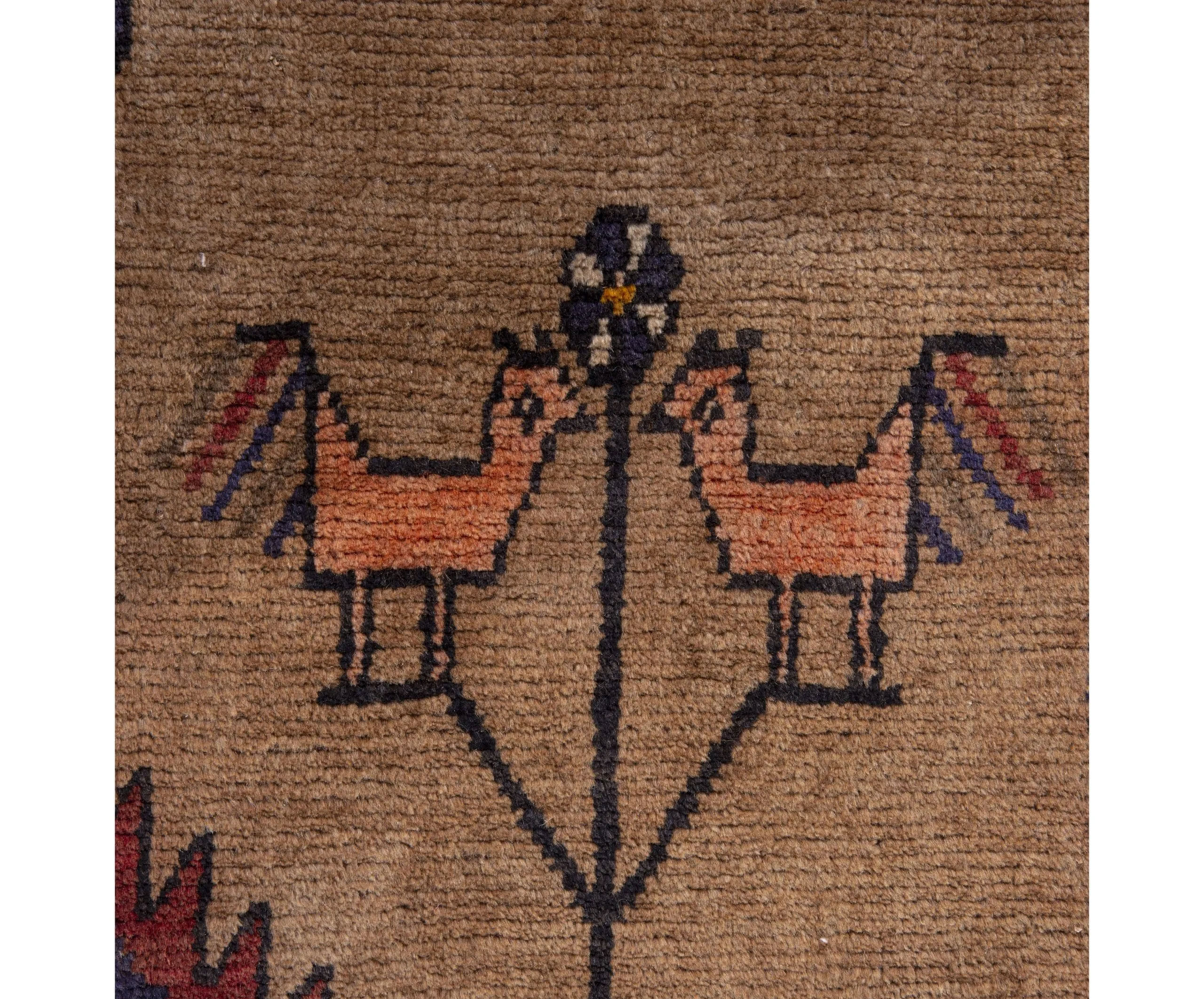 Vintage Sarab Runner | 3' 8" x 12' 10" — detail view, gallery 08