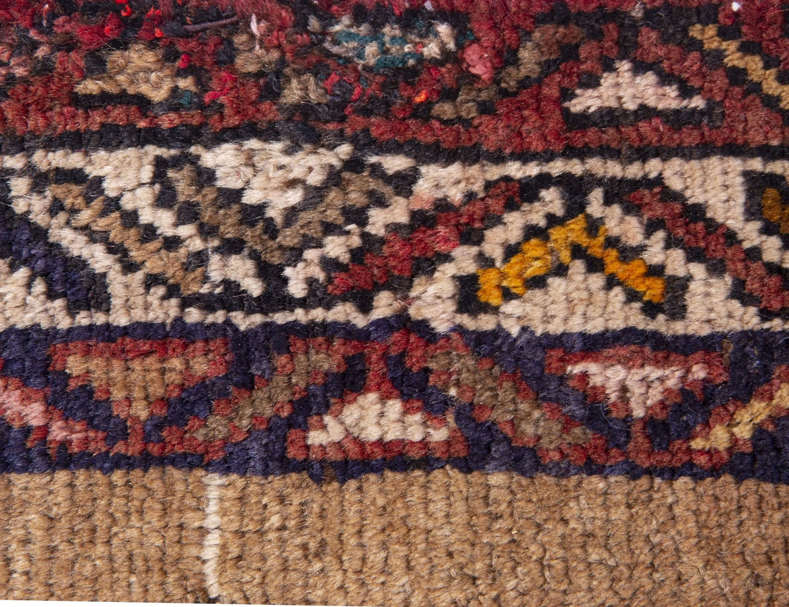 Vintage Sarab Runner | 3' 8" x 12' 10" — detail view, gallery 12