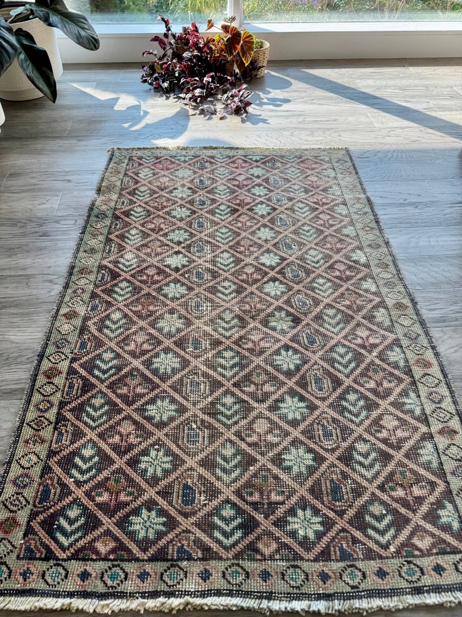 Vintage Tabriz Rug | 2' 11" x 4' 6" - Rug the Rock