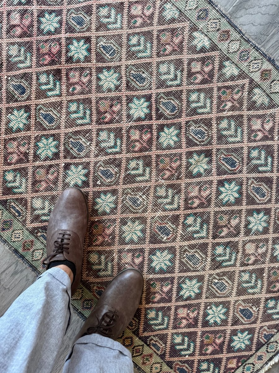 Vintage Tabriz Rug | 2' 11" x 4' 6" - Rug the Rock