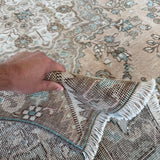 Vintage Tabriz Rug | 6' 1" x 8' 11" - Rug the Rock
