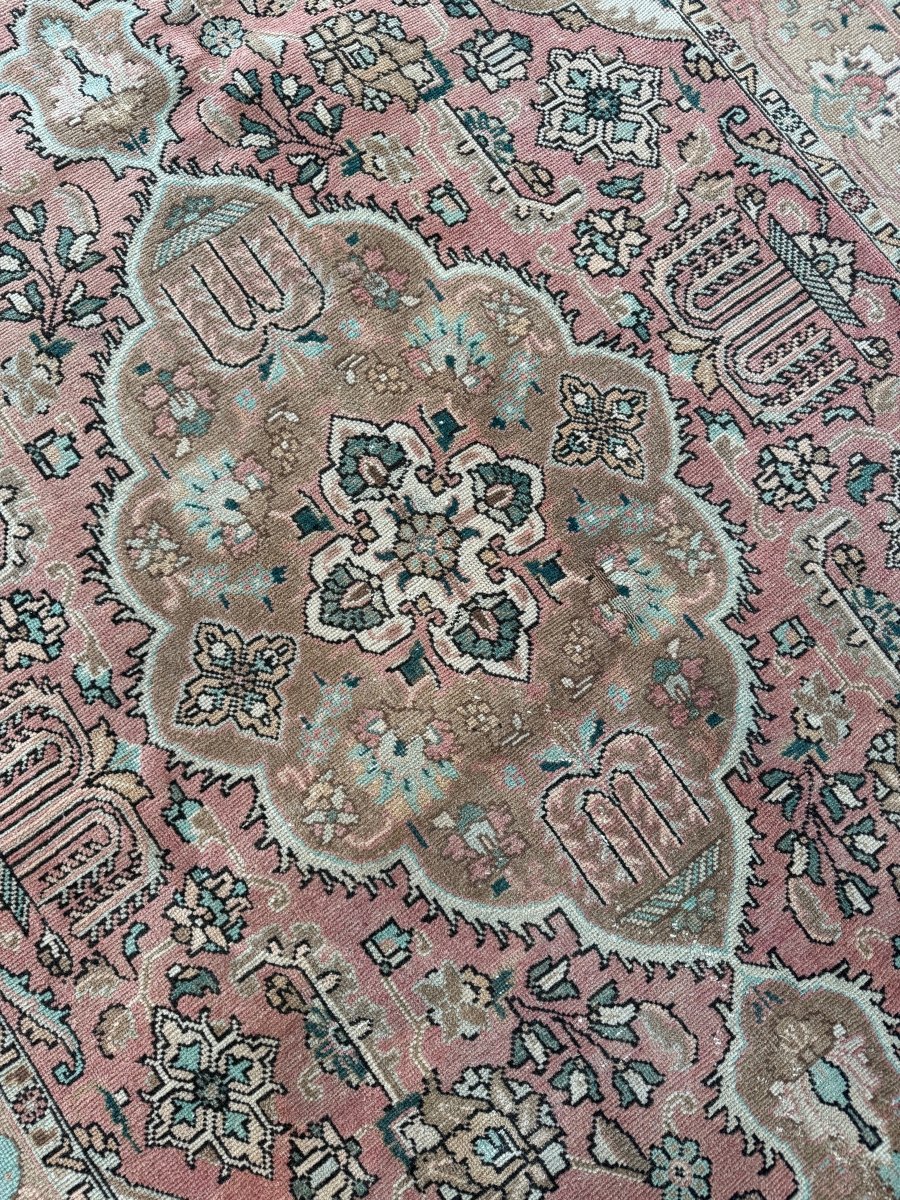Vintage Tabriz Rug | 6' 4" x 10' - Rug the Rock