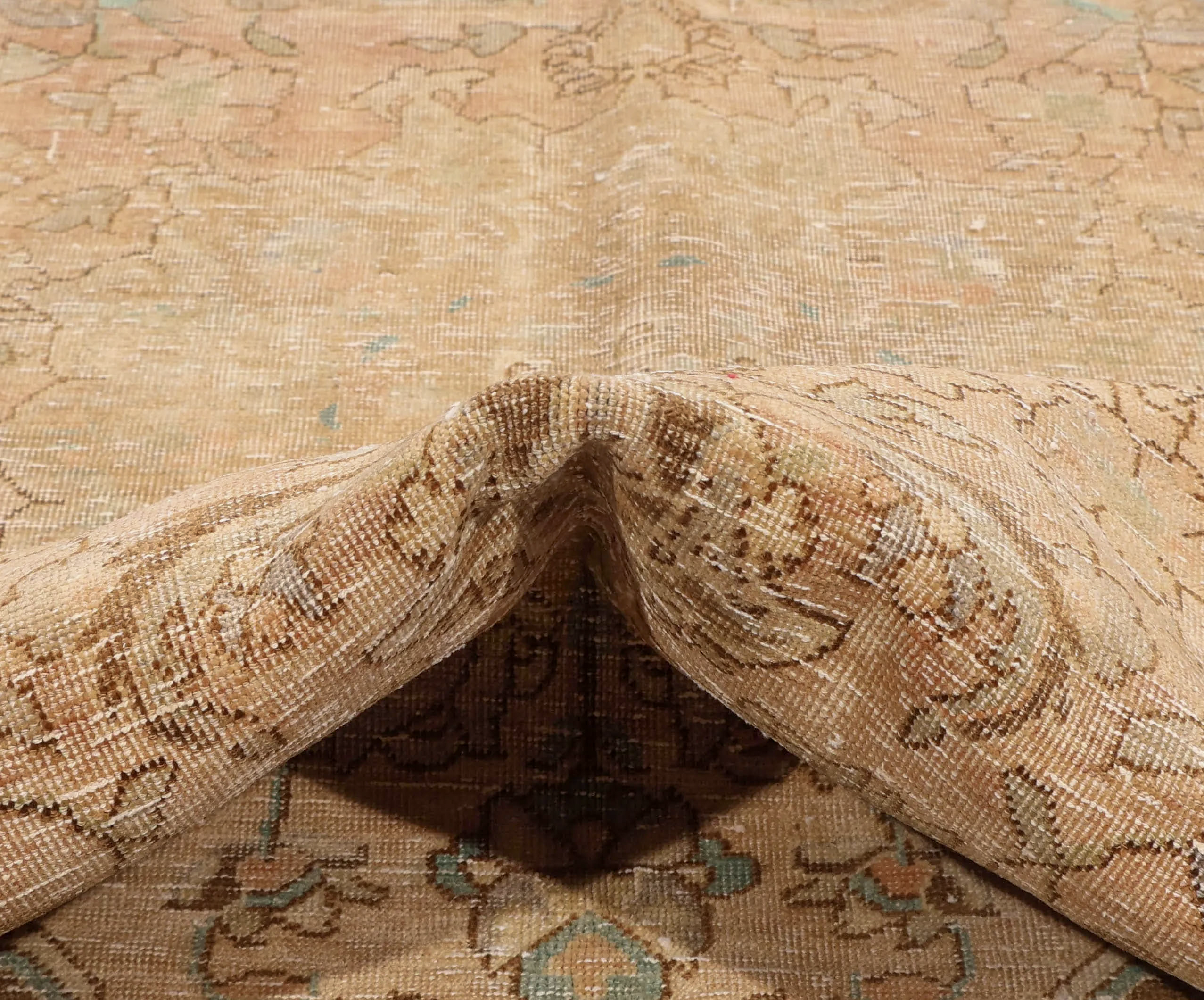 Vintage Tabriz Rug | 6' 4" x 9' 10" — detail view, gallery 07
