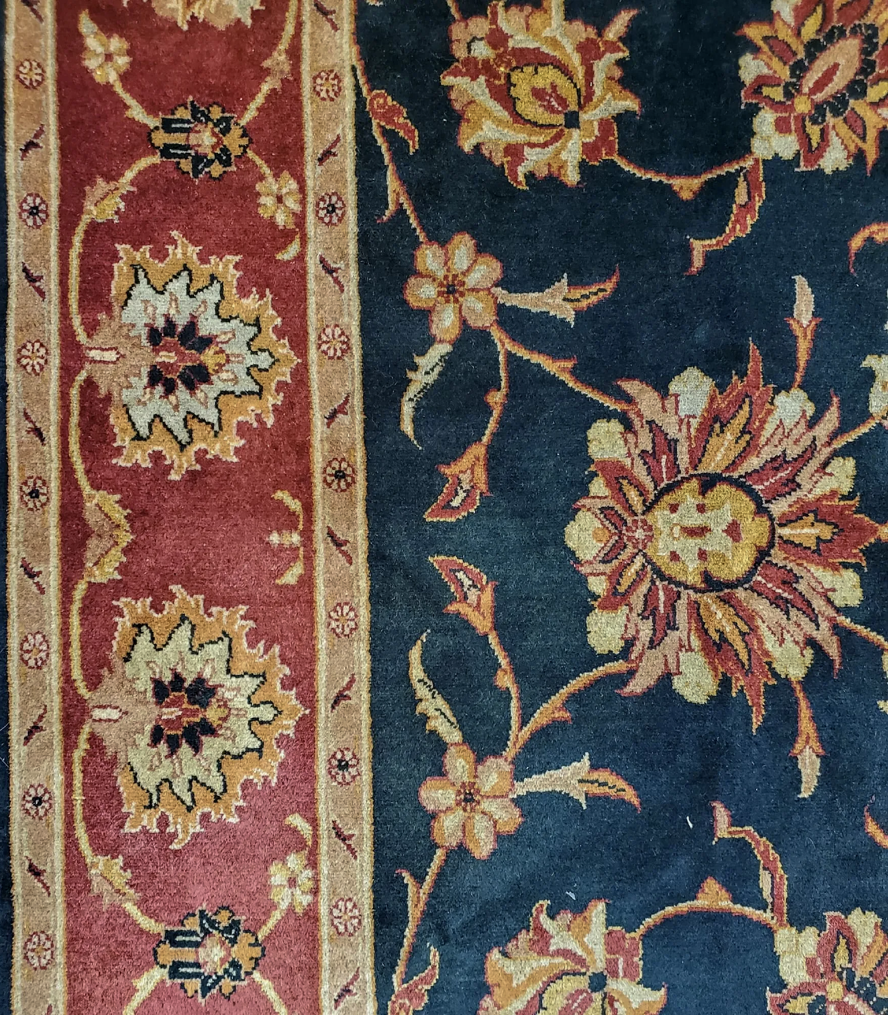 Vintage Tabriz Rug | 6' 4" x 10' 2" — detail view, gallery 07