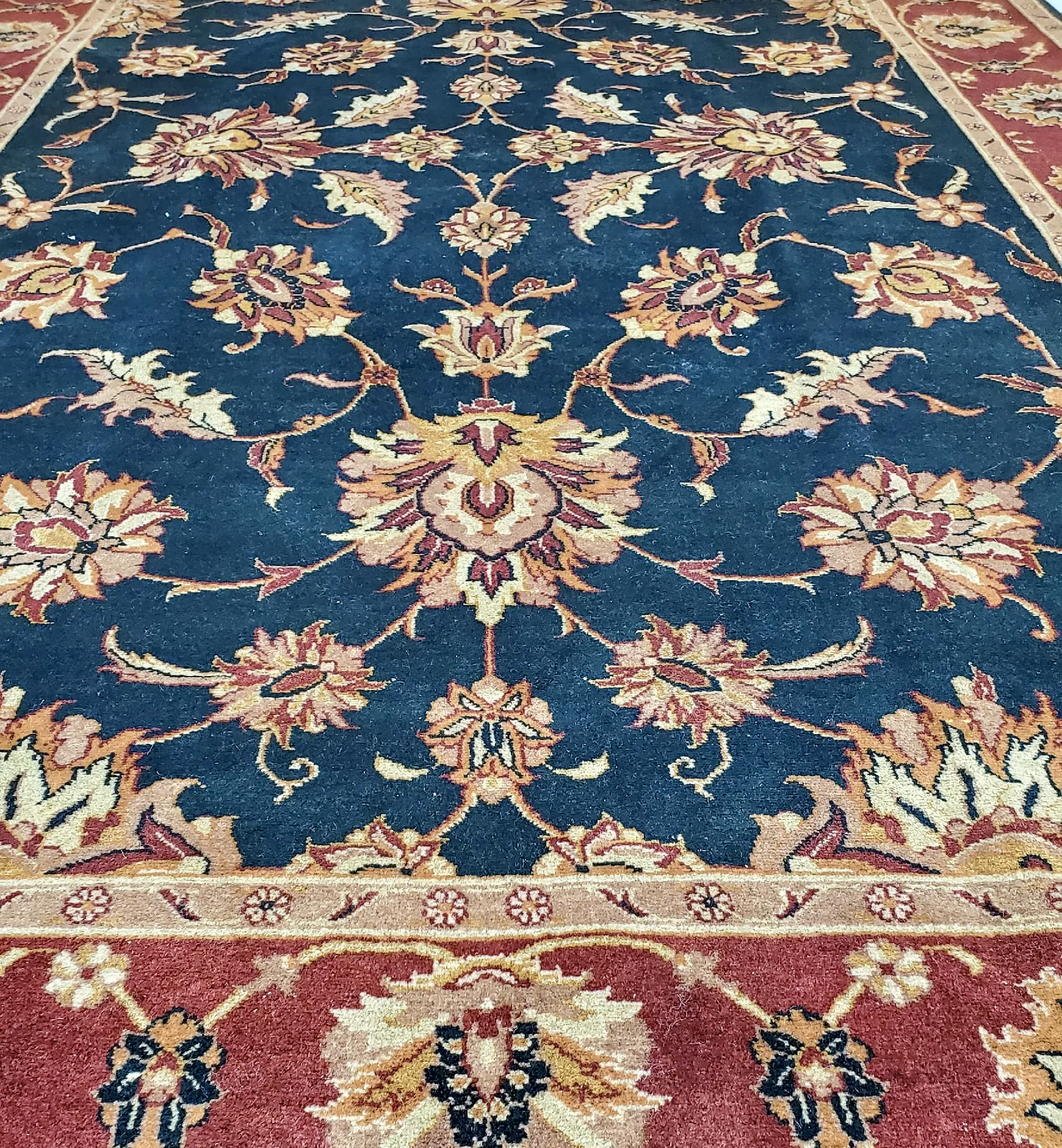 Vintage Tabriz Rug | 6' 4" x 10' 2" — detail view, gallery 08