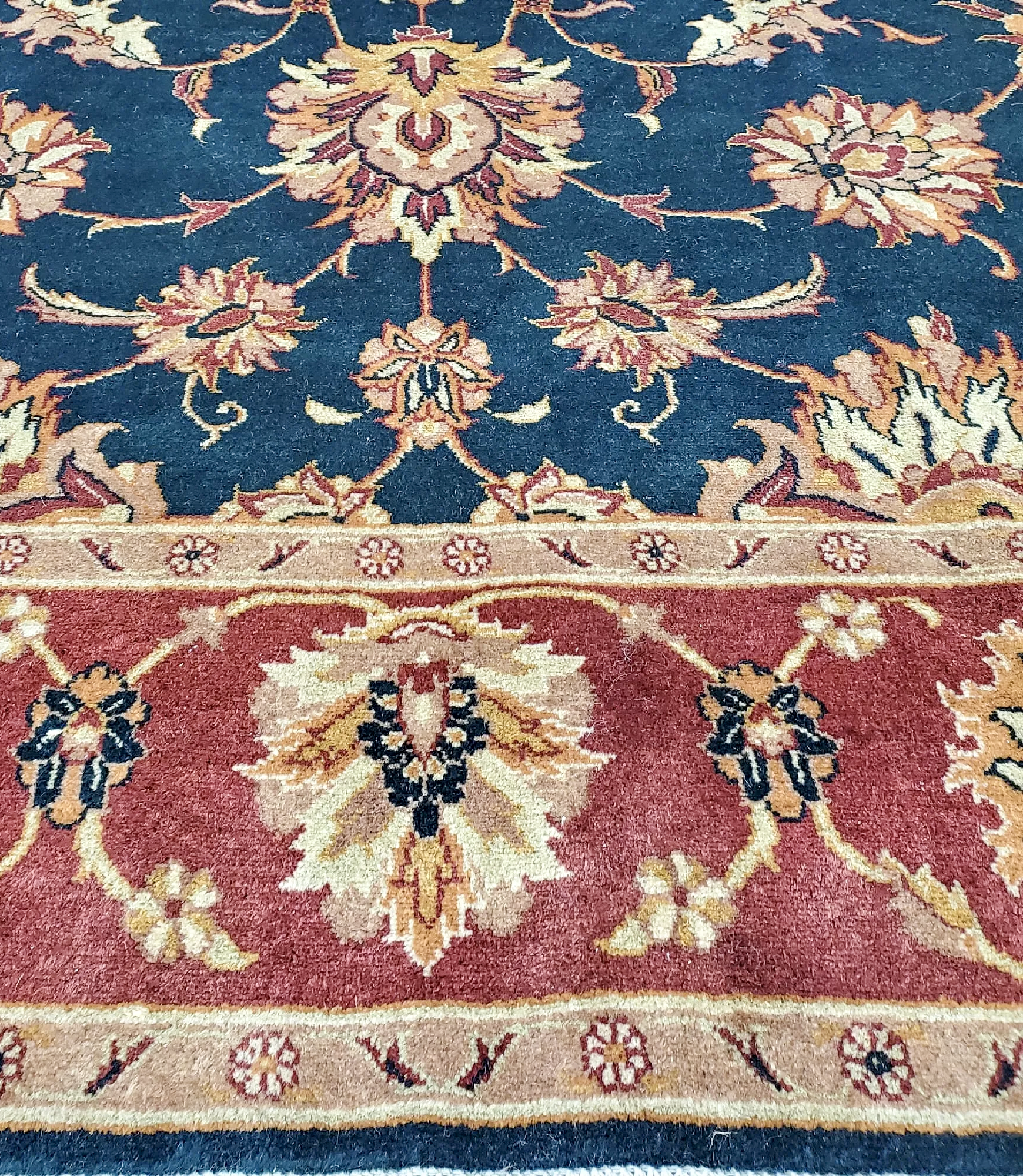 Vintage Tabriz Rug | 6' 4" x 10' 2" — detail view, gallery 09