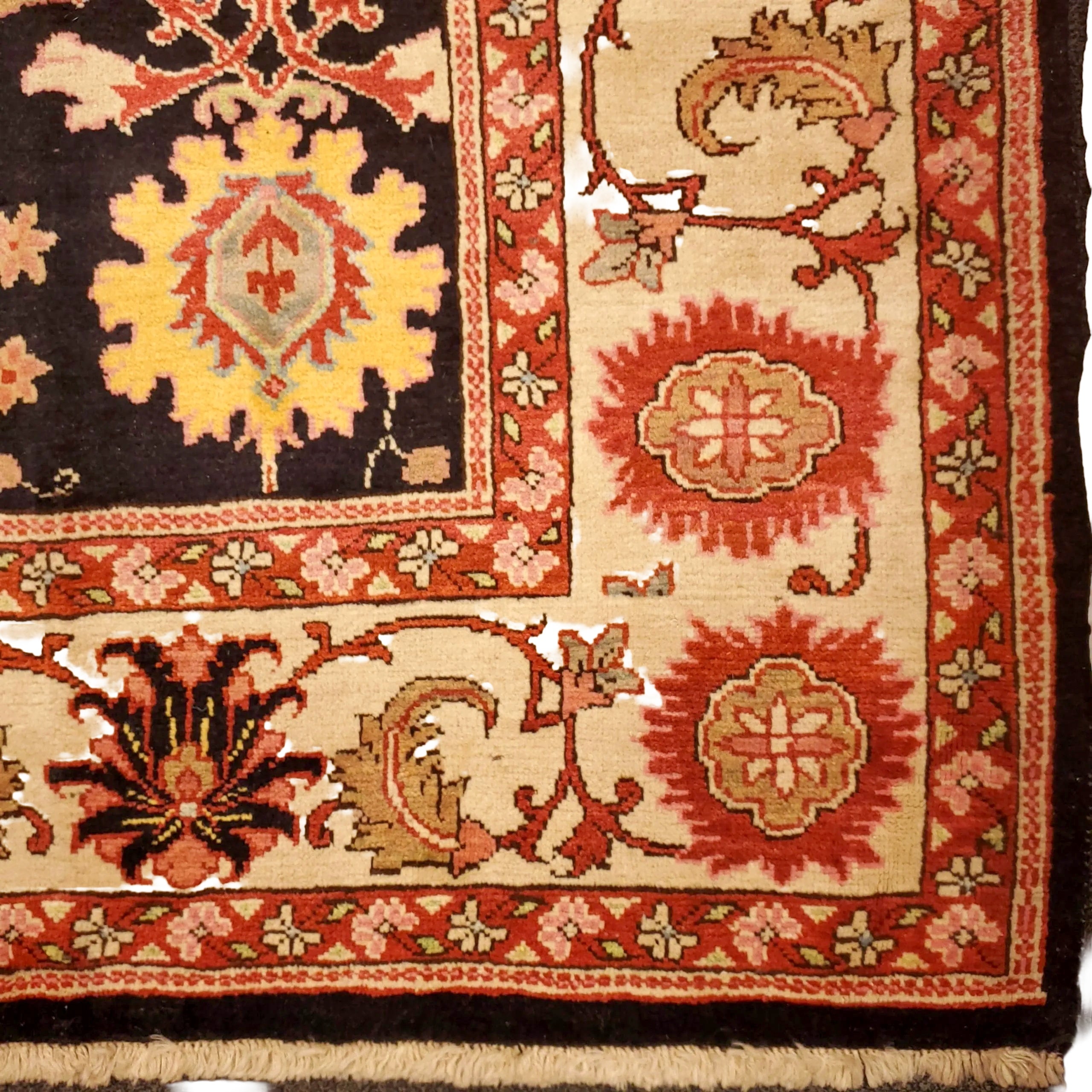 Vintage Tabriz Rug | 7' 4" x 8' 11" — detail view, gallery 05