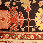 Vintage Tabriz Rug | 7' 4" x 8' 11" — detail view, gallery 07