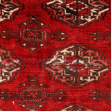 Vintage Turkmen Rug | 7' 1" x 10' 6" — detail view, gallery 06