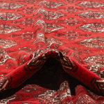 Vintage Turkmen Rug | 7' 1" x 10' 6" — detail view, gallery 07