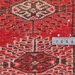 Vintage Turkmen Rug | 7' 1" x 10' 6" — detail view, gallery 09