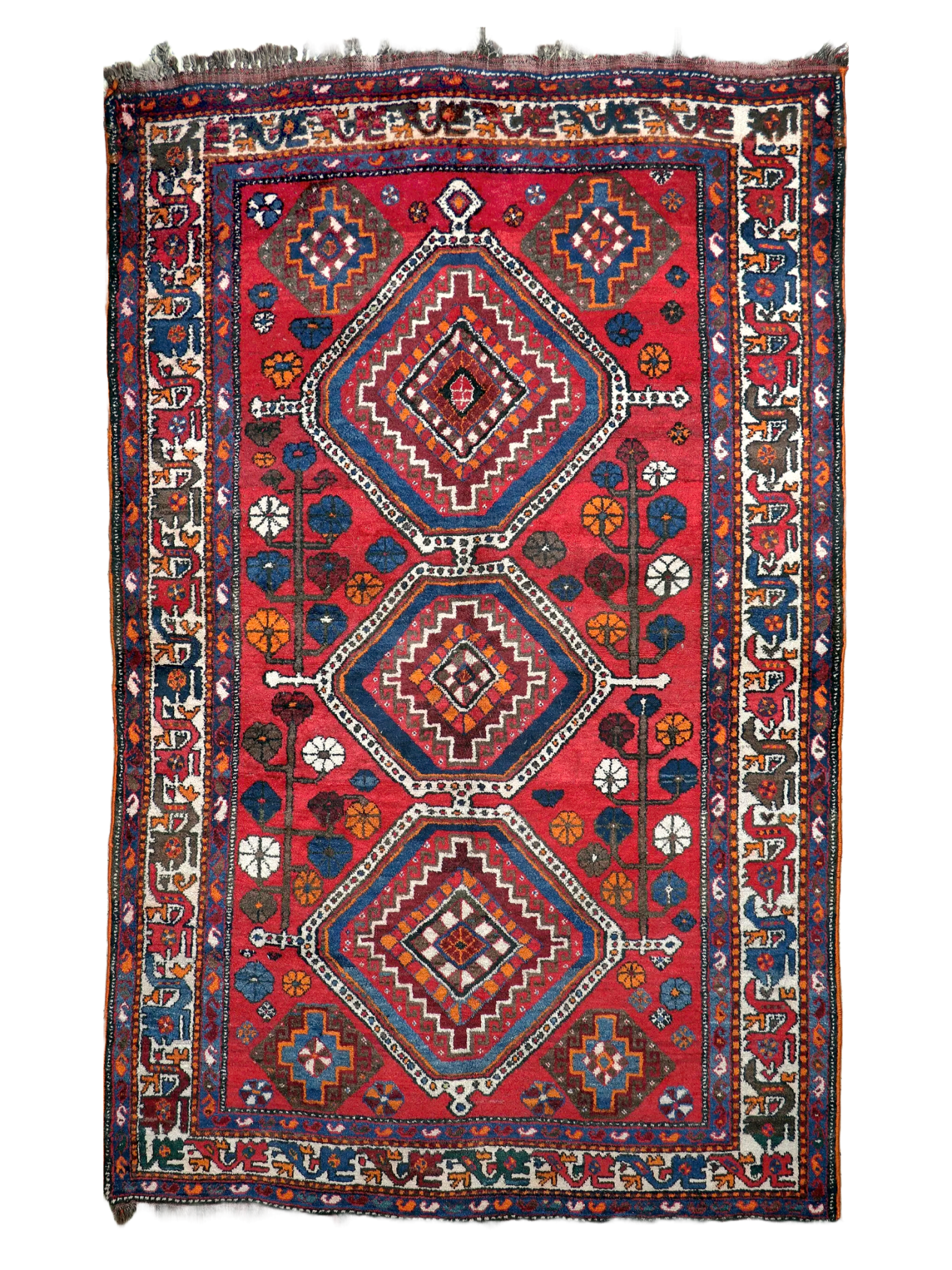 Yalameh Qashqai Rug | 5' 3" x 8' 2" - Rug the Rock - available