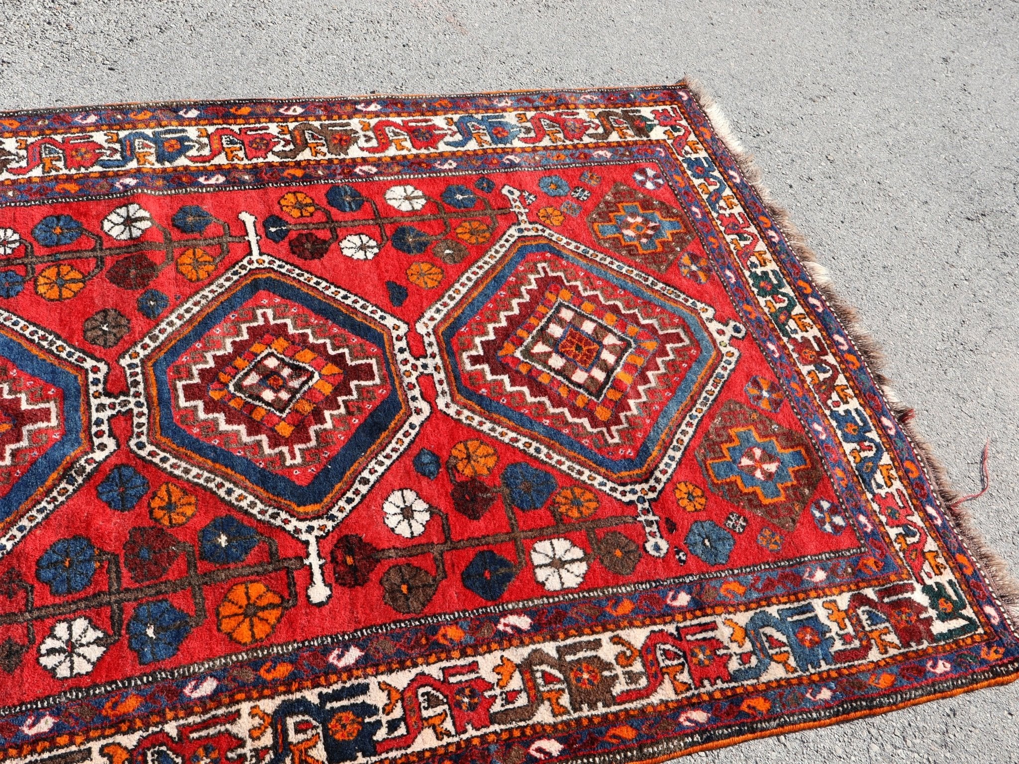 Yalameh Qashqai Rug | 5' 3" x 8' 2" - Rug the Rock - available