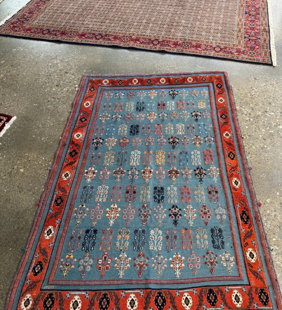 Zollanvari Gabbeh - Kilim | 4’ 2" x 6’ 3" - Rug the Rock