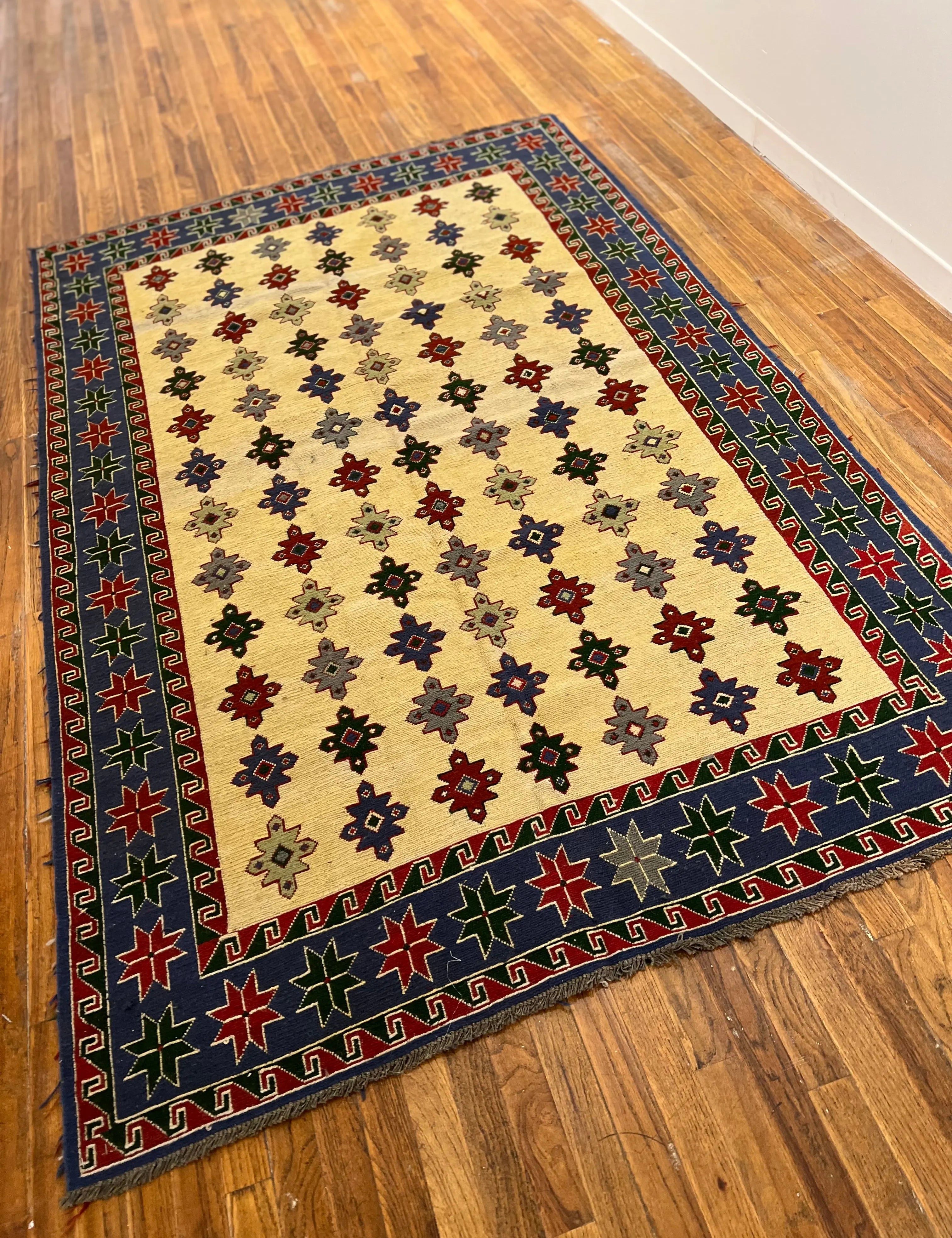 Afghan Kilim | 7’ 11” x 5’ 1” Rug the Rock