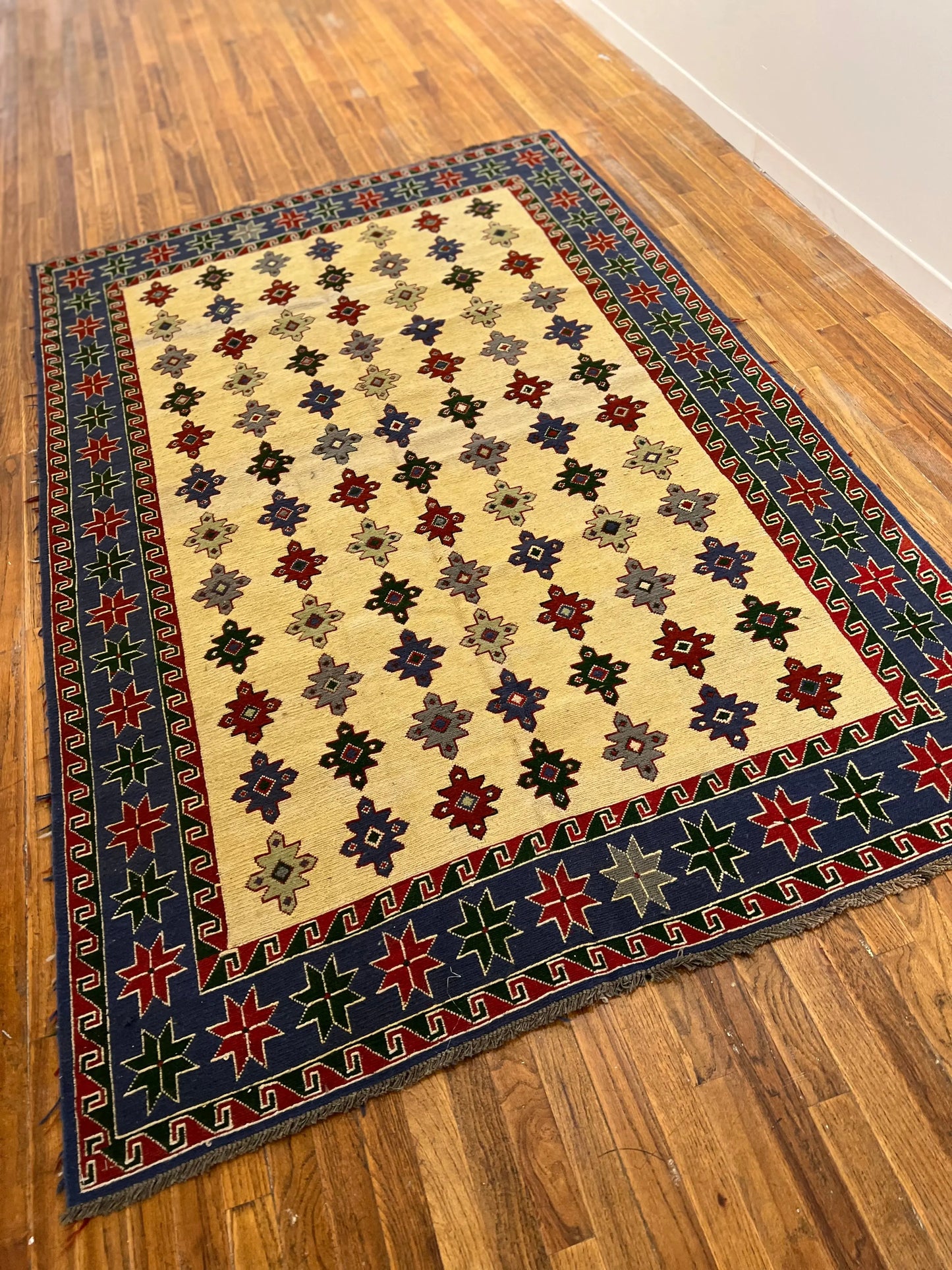 Afghan Kilim | 7’ 11” x 5’ 1” Rug the Rock