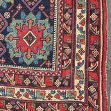 Antique Afshar Rug | 4' 3" x 5' 11" Rug the Rock