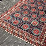 Antique Afshar Rug | 4' 3" x 5' 11" Rug the Rock