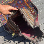 Antique Baluch Saddlebag  | 2' 7" x 3' 11" Rug the Rock