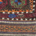 Antique Baluch Saddlebag  | 2' 7" x 3' 11" Rug the Rock