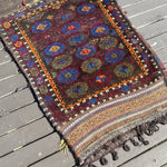 Antique Baluch Saddlebag  | 2' 7" x 3' 11" Rug the Rock