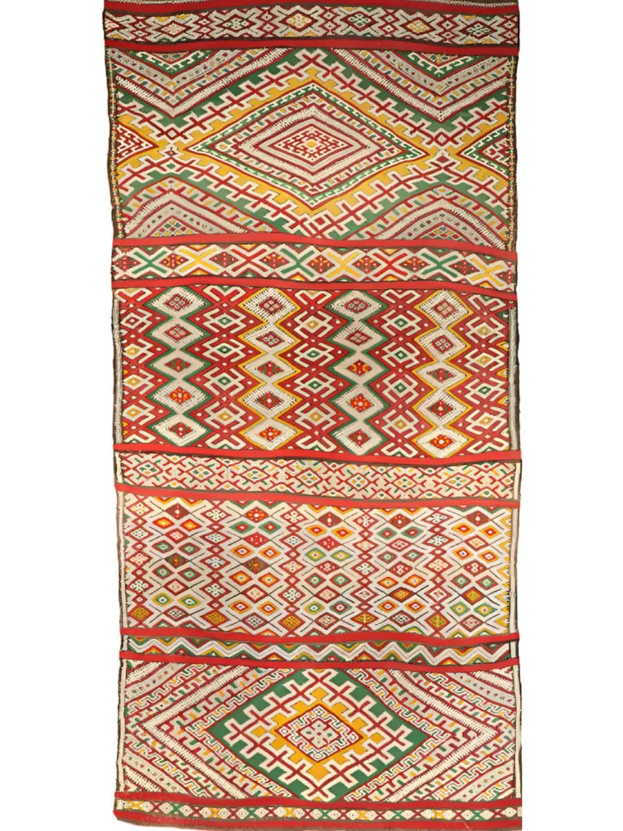 Moroccan Marmoucha Soumak Rug | 4' x 8' 5" Rug the Rock