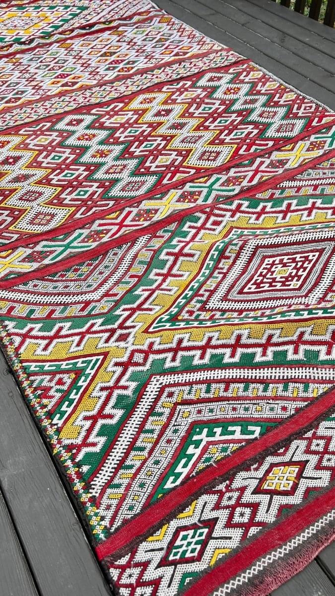Moroccan Marmoucha Soumak Rug | 4' x 8' 5" Rug the Rock