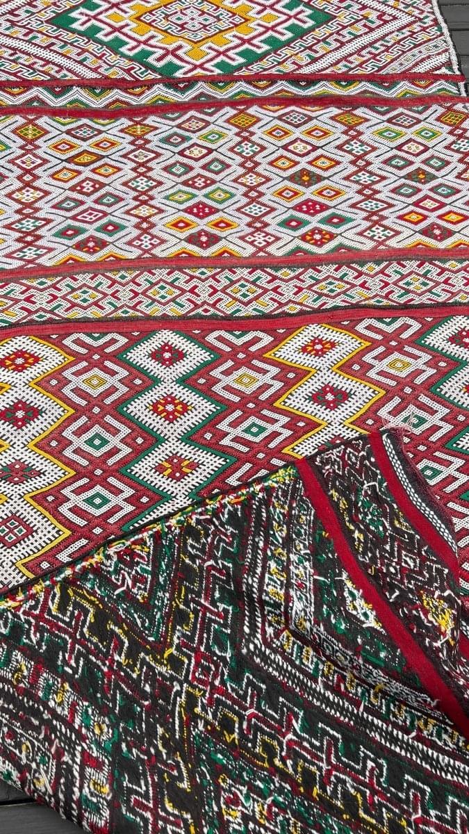 Moroccan Marmoucha Soumak Rug | 4' x 8' 5" Rug the Rock