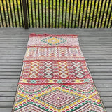 Moroccan Marmoucha Soumak Rug | 4' x 8' 5" Rug the Rock