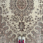Vintage Turkish Oushak Rug | 9’ 4” x 5’ 5” Rug the Rock