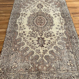 Vintage Turkish Oushak Rug | 9’ 4” x 5’ 5” Rug the Rock