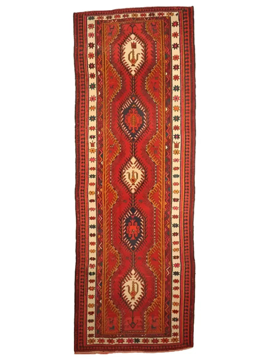 Persian Azerbaijan Soumak Runner | 3' 9" x 11' Rug the Rock