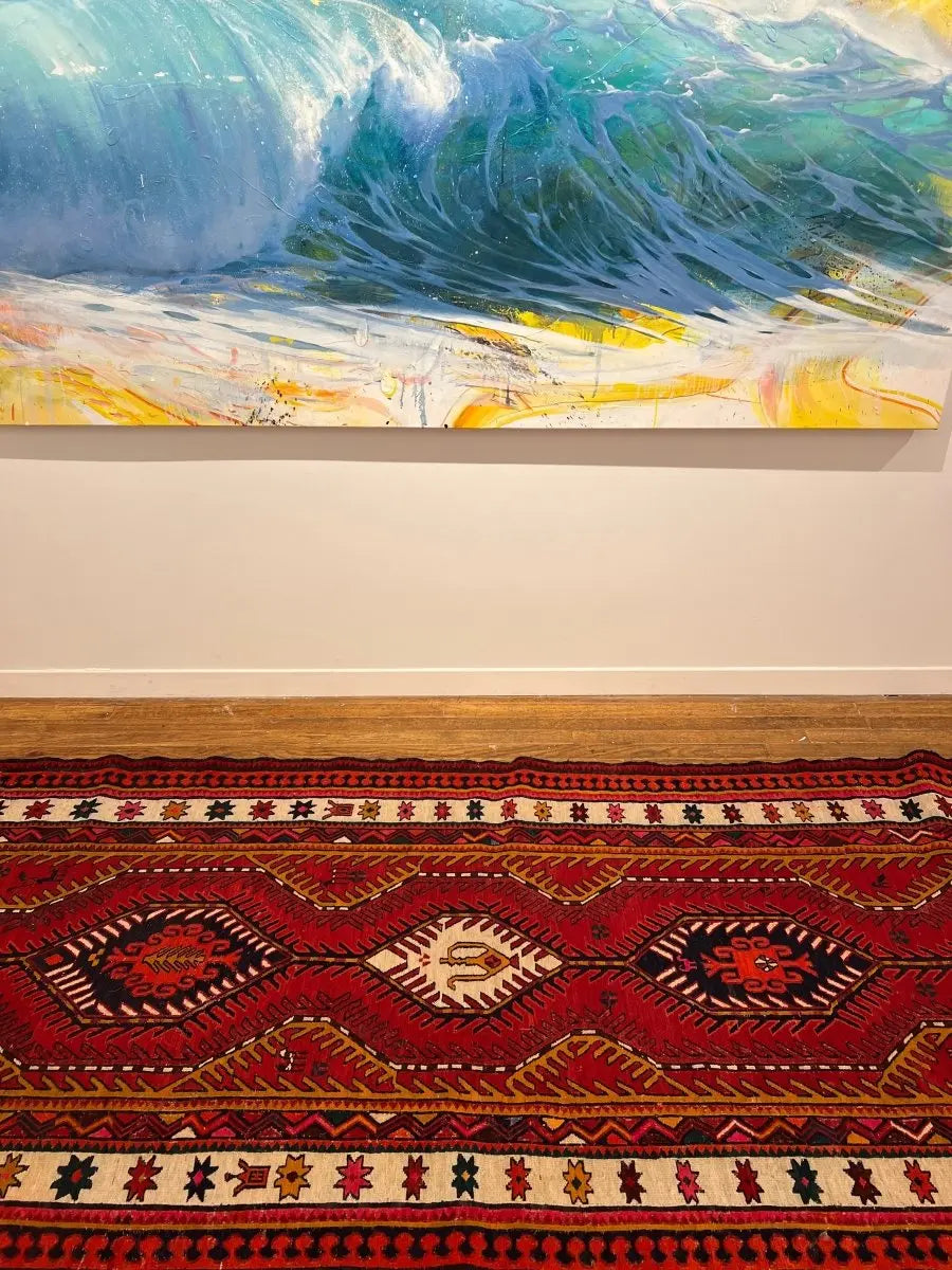 Persian Azerbaijan Soumak Runner | 3' 9" x 11' Rug the Rock